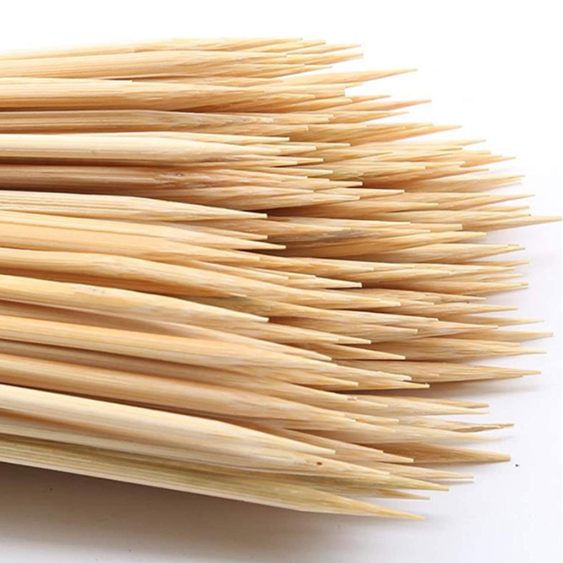 100Pcs 12-Inch Bamboo Skewers  - Corn Dog Stick review and price